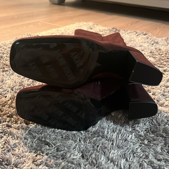 DKNY CHOCOLATE BROWN OVER THE KNEE BOOT - NEW - Picture 10 of 13